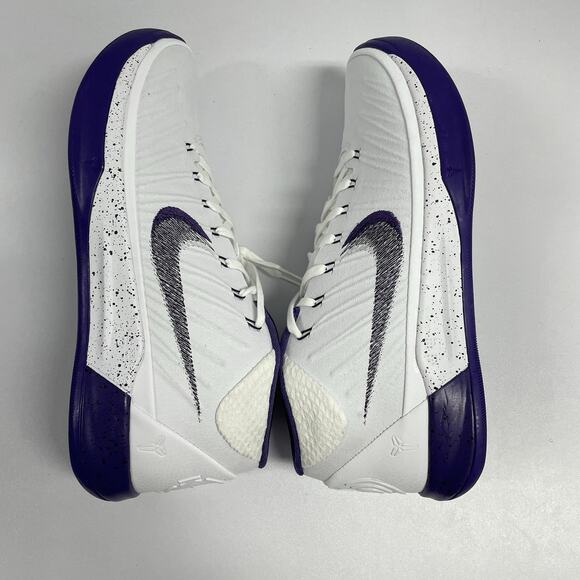 Nike Kobe AD Mid Baseline 922482 100 Size 11 White Purple Bryant Lakers Sneakers main image 7